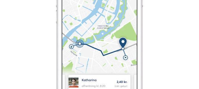 Ny samkørsels-app gør det nemt og grønnere at komme på arbejde Ny samkørsels-app gør det nemt og grønnere at komme på arbejde